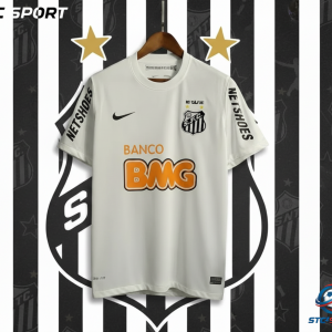 camiseta santos 2012 banco bmg retro