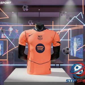 camiseta barcelona tercera equipacion naranja
