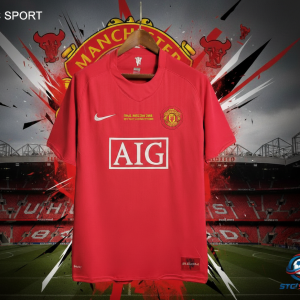 camiseta manchester united final moscú 2008
